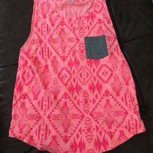 Printed muscle tee